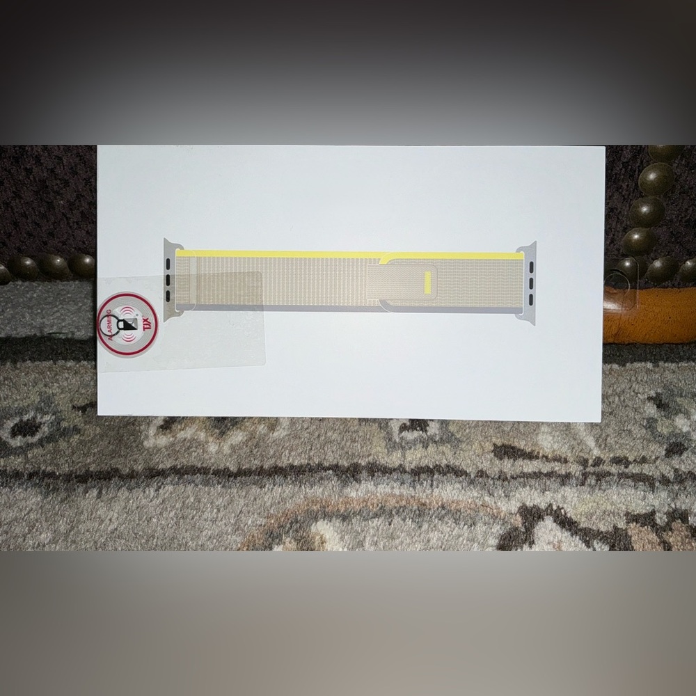 Apple Watch Ultra Trail Loop M/L Yellow/Beige